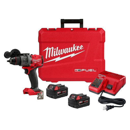 Milwaukee 2904-22 M18 FUEL 1/2" Hammer Drill/Driver Kit - Image 1