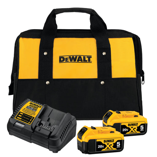 DeWalt DCB205-2CK 20V MAX 5.0Ah Starter Kit - Image 1