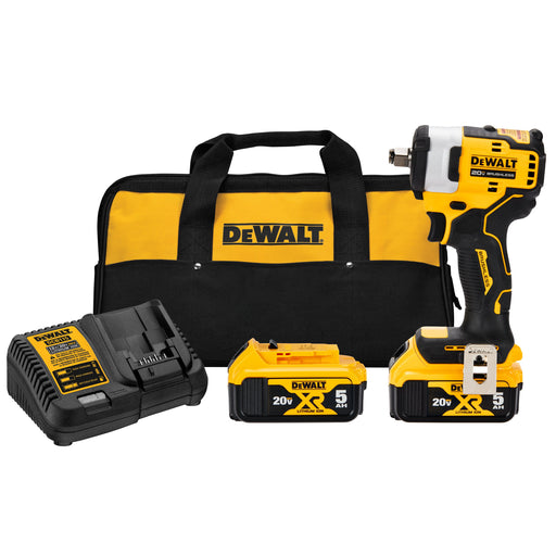 DeWalt DCF911P2 20V MAX 1/2" Impact Wrench With Hog Ring Anvil Kit - Image 1