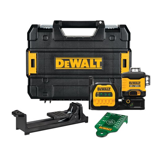 DeWalt DCLE34030GB 20V Max 3 X 360 Green Line Laser (Tool Only) - Image 1