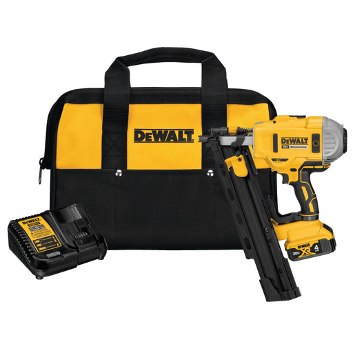 DeWalt DCN21PLM1 20V MAX 21&deg; Plastic Collated Cordless Framing Nailer Kit - Image 1