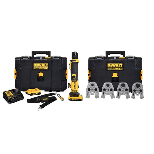 DeWalt DCE210D2K 20V MAX Compact Press Tool Kit - Image 1