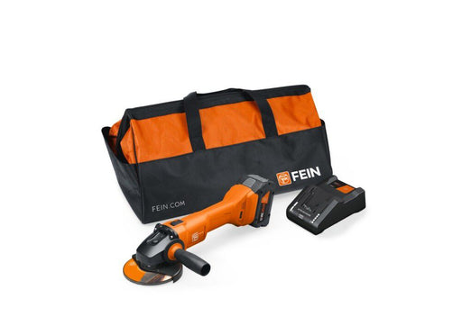 Fein CCG 18-125-10 AS 18V Cordless 5" Angle Grinder Kit - Image 1
