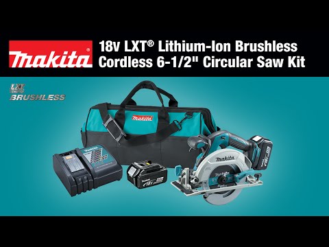 Makita XSH03Z LXT 18 Volt Circular Saw Video