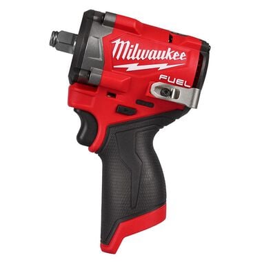 Milwaukee 2563-20 M12 FUEL Stubby 1/2" Impact Wrench (Tool Only) - Image 1