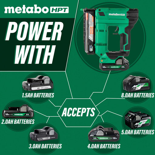 Metabo HPT NP1835DAM 18V MultiVolt 23-Gauge Pin Nailer - Image 2