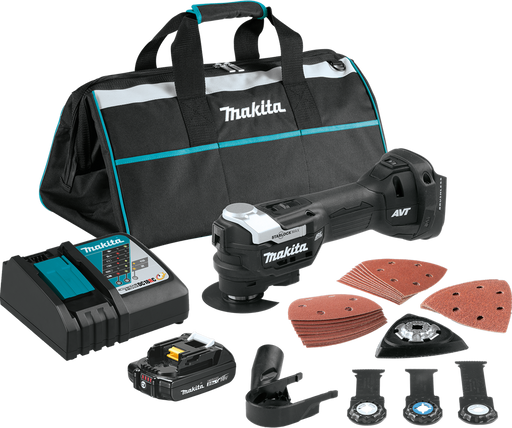 Makita XMT04R1B 18V LXT Brushless Sub-Compact Multi-Tool Kit - Image 1