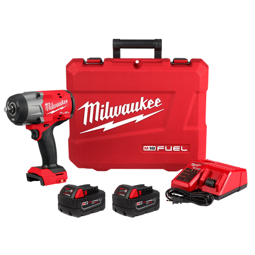 Milwaukee 2967-22 M18 Fuel 1/2" High Torque Impact Wrench Kit - Image 1