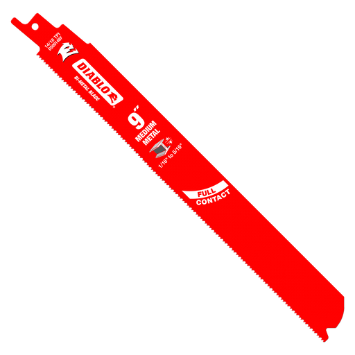 Diablo DS0914BF 9" 14/18 TPI Bi-Metal Reciprocating Saw Blades - Image 1