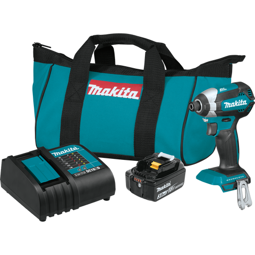 Makita XDT131 18V LXT Lithium‑Ion Brushless Cordless Impact Driver Kit - Image 1
