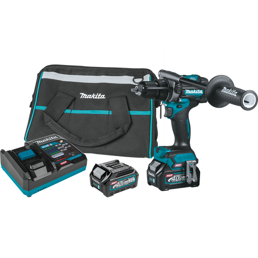 Makita GPH01D 40V Max XGT Brushless Cordless 1/2" Hammer Driver-Drill Kit - Image 1