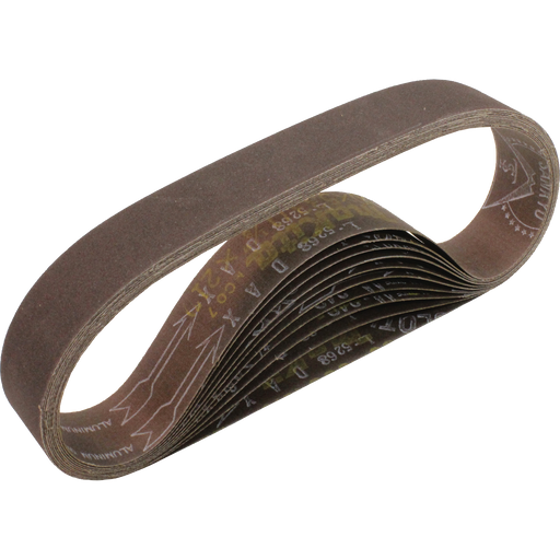 Makita 1-1/8"x 21" Abrasive Belt 10 PK