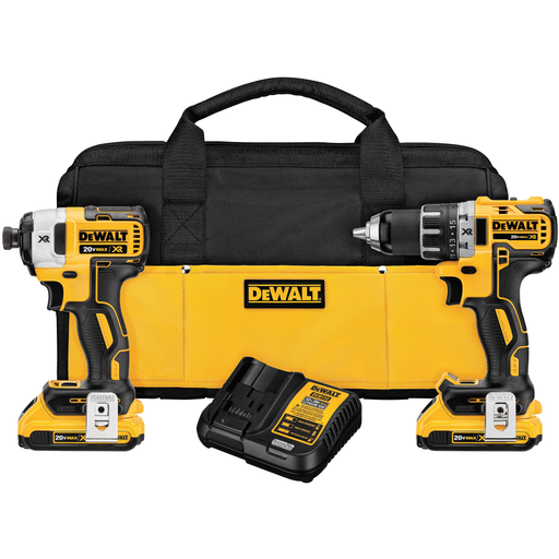 DeWalt DCK283D2 2-Tool Cordless Combo Kit - Image 1