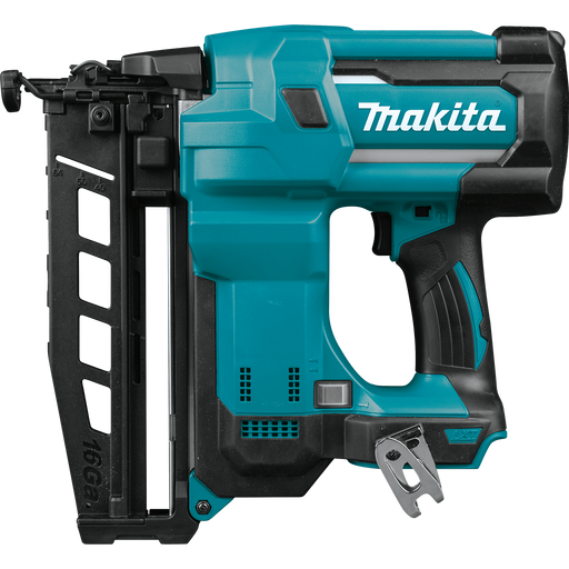 Makita XNB02Z 18V LXT Cordless 2-1/2" Straight Finish Nailer, 16 Ga (Tool Only) - Image 2