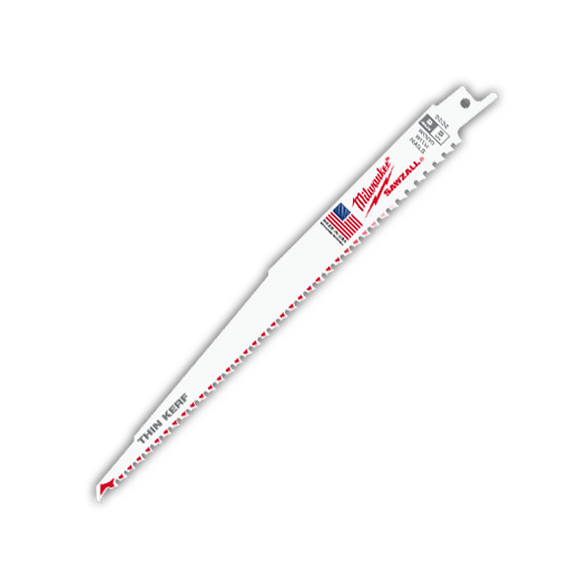 Milwaukee 9" x 5 TPI Wood Cutting Sawzall Blades - Image 1