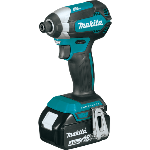 Makita XDT13SM1 18V LXT Lithium-Ion Brushless Cordless Impact Driver Kit - Image 2