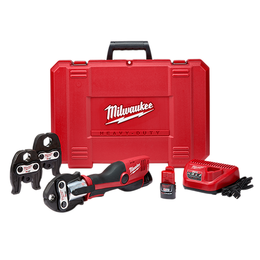 Milwaukee 2473-22 M12 Force Logic Press Tool Kit - Image 1